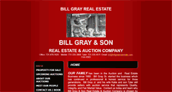 Desktop Screenshot of billgrayauction.com
