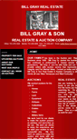 Mobile Screenshot of billgrayauction.com